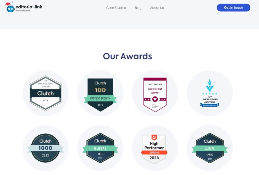 Editorial Link Awards