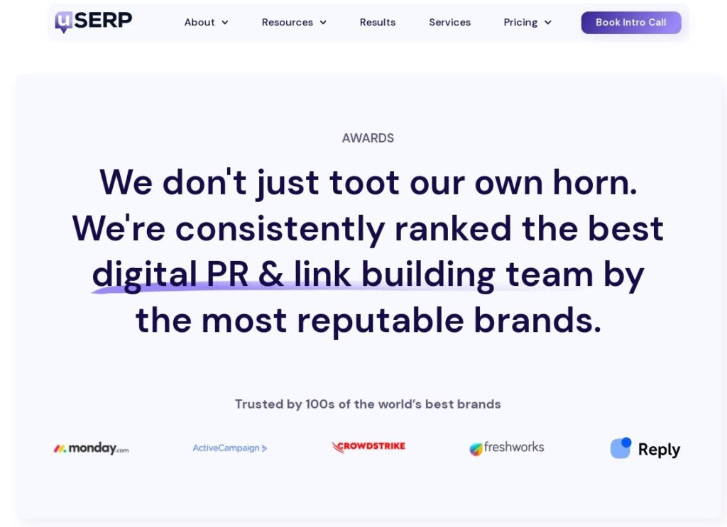 Userp link building