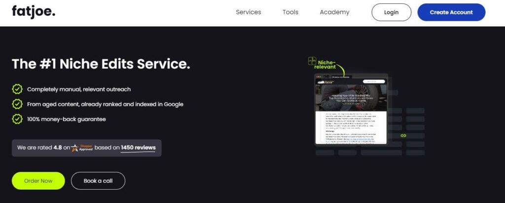 FatJoe niche edits service