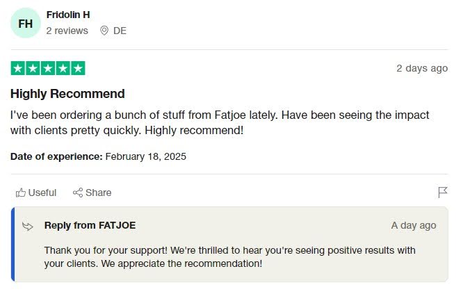fatjoe review on trustpilot 3