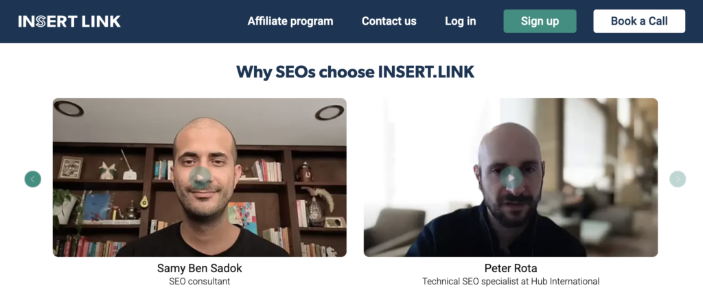 INSERT.LINK video reviews