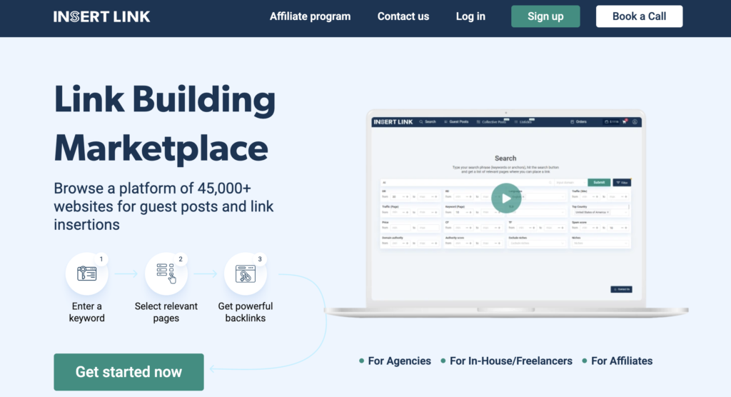 INSERT.LINK marketplace