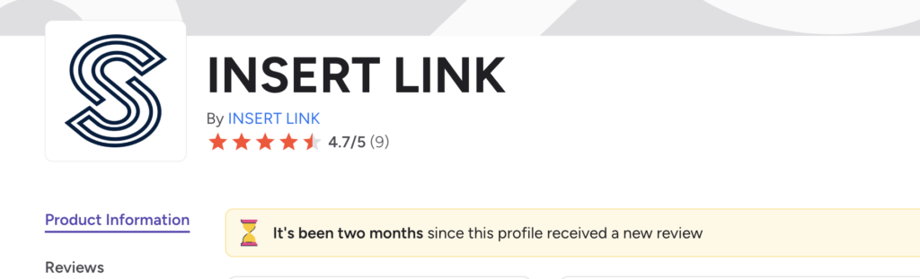 INSERT.LINk G2 reviews