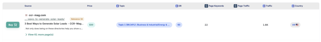 Link insertions start from $20-30